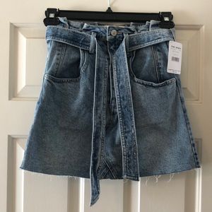 Free People Denim Skirt